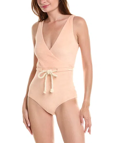 LISA MARIE FERNANDEZ YASMIN DRAWSTRING ONE-PIECE 