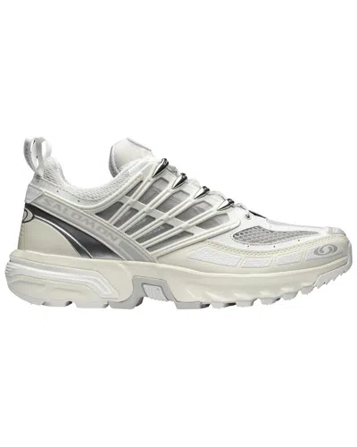 Salomon Translucent Mesh-panel White Sneakers In White