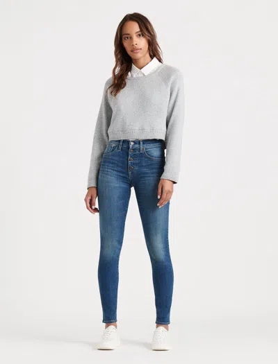 Lucky Brand Womens High Rise Bridgette Skinny Jean In Multi