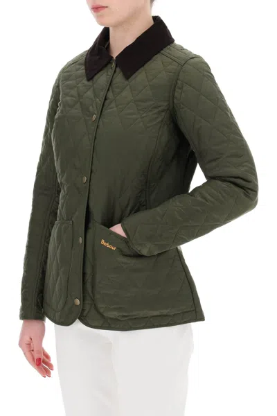 Barbour Annandale Quilted Womens Jacket In Khaki