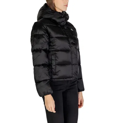 Calvin Klein Jeans Est.1978 Calvin Klein Jeans Black Nylon Jackets & Women's Coat In Black