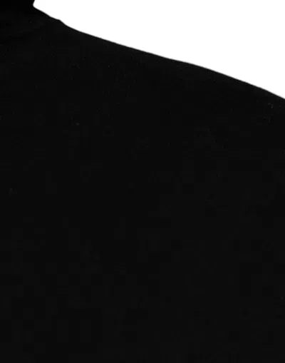 Dolce & Gabbana Black Paradiso Hooded Men Sweatshirt Sweater In Black