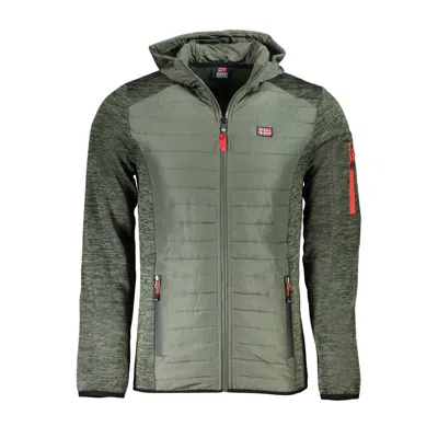 Norway 1963 Polyester Men's Men's Jacket In Green