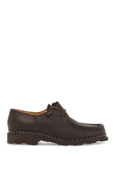 Paraboot Women's Michael Leather Derby Shoes In Brown