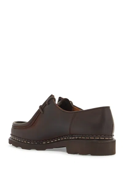 Paraboot Women's Michael Leather Derby Shoes In Brown