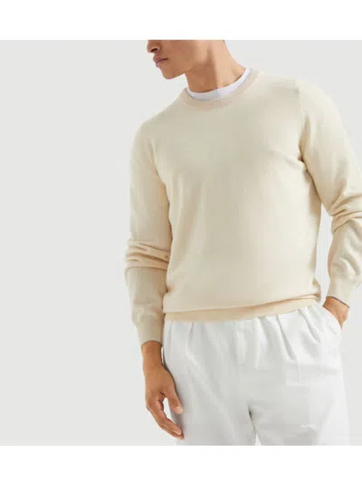 Brunello Cucinelli Men's Lightweight Cotton Sweater