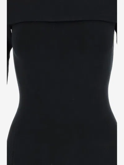 By Malene Birger Long-sleeve Bennie Midi Dress