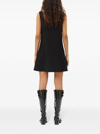 Ganni Women Bonded Crepe Mini Dress