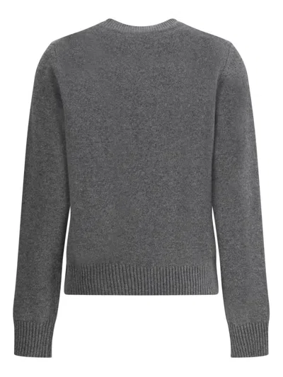 Ganni Bunny Wool Crewneck Sweater