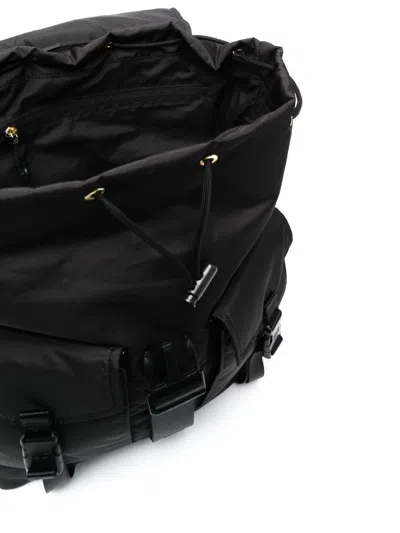 Ganni Backpack In Black Polyester