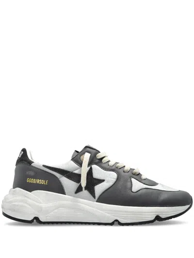 Golden Goose Men Running Sole Leather Sneakers