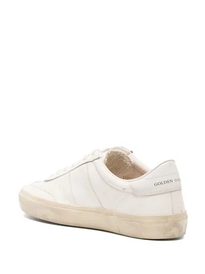 Golden Goose Soul Star Leather Low-top Sneakers With Used Effect