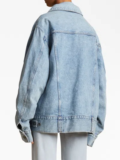 Khaite Grizzo Oversized Denim Jacket