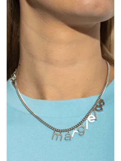 Mm6 Maison Margiela Pendant Logo Necklace