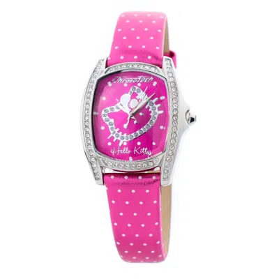 Chronotech Multicolor Leather Watch In Multi