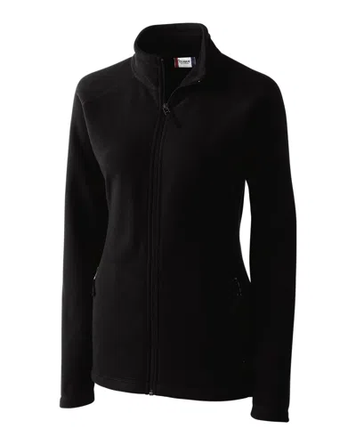 Clique Summit Lady Full Zip Microfleece Jacket In Black