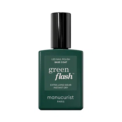 Manucurist Transparent Green Flash Base Coat 15ml