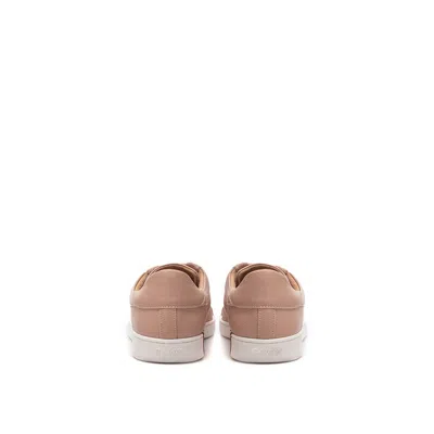 Bally Elegant Pink Leather Sneakers For The Style-savvy In Pink
