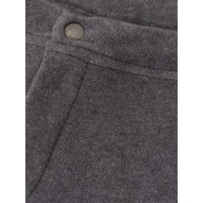 Corneliani Gray Viscose Jeans & Men's Pant In Gray