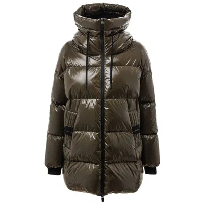 Herno Polyamide Jackets & Women's Coat In Green