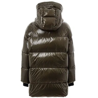Herno Polyamide Jackets & Women's Coat In Green