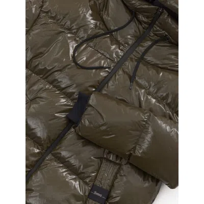 Herno Polyamide Jackets & Women's Coat In Green