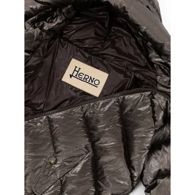 Herno Viscose Jackets & Women's Coat In Silver