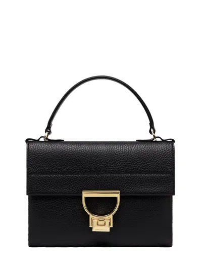 Coccinelle Arlettis Pebbled-leather Satchel
