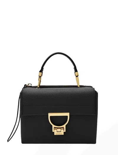 Coccinelle Arlettis Pebbled-leather Satchel