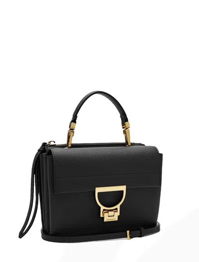 Coccinelle Arlettis Pebbled-leather Satchel