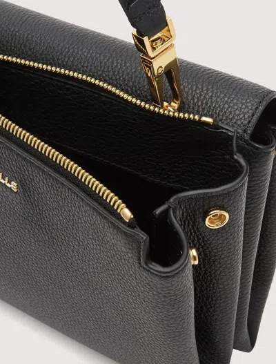 Coccinelle Arlettis Pebbled-leather Satchel