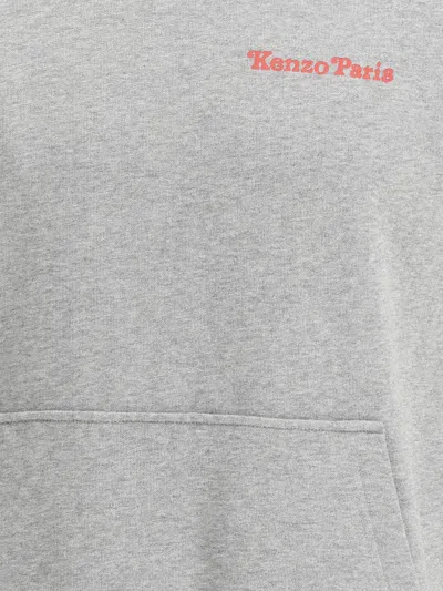 Kenzo Man Sweatshirt Grey Size Xl Cotton