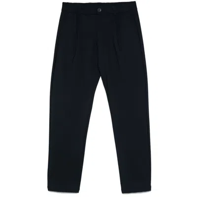 Herno ノンウォッシュド Light Scuba パンツ In Blue