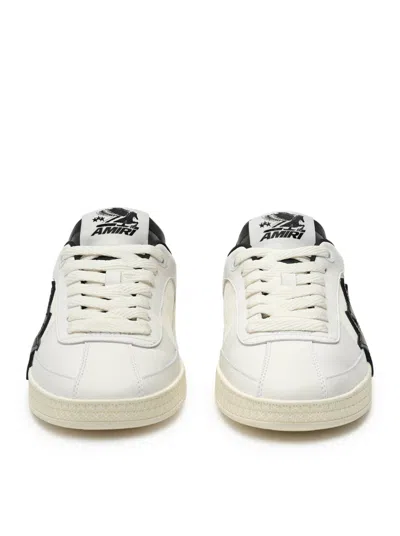 Amiri Pacific Low Top Sneaker With Star Patches In White