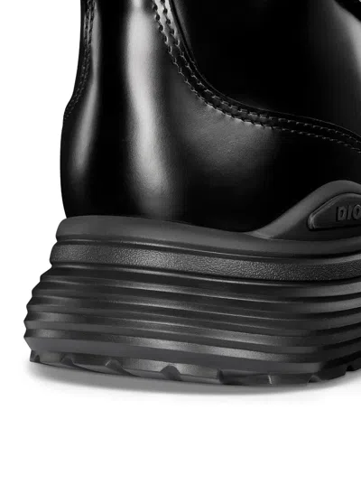 Dior Christian  Men  Combat Jodhpur Ankle Boot In Black
