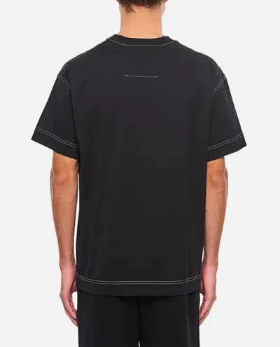 Givenchy 4g Patch Crewneck T-shirt In Black