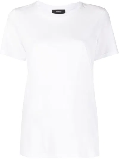 Theory Tiny Tee 2 Nebulous Organic Cotton Top