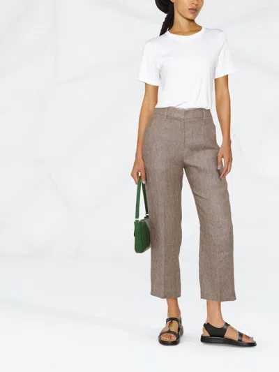 Theory Tiny Tee 2 Nebulous Organic Cotton Top