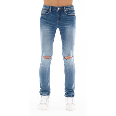 Hvman Strat Super Skinny Fit Jean In Rue In Blue
