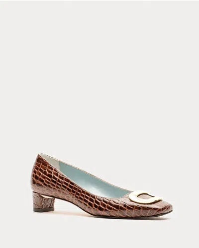 Frances Valentine Mary Pump In Brown