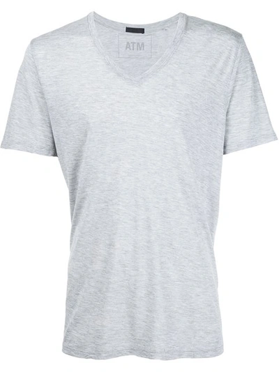 Atm Anthony Thomas Melillo Modal Jersey V-neck Tee