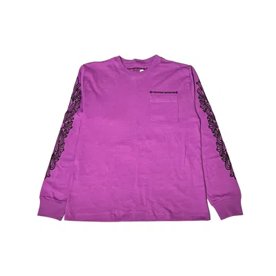Chrome Hearts Matty Boy Spider Web L/s T-shirt Purple