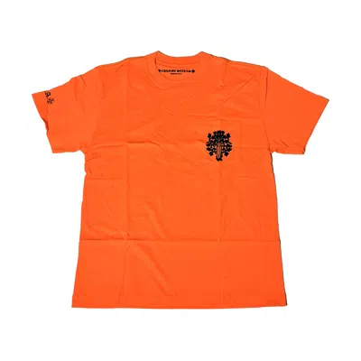 CHROME HEARTS CHROME HEARTS VINE DAGGER T-SHIRT ORANGE 