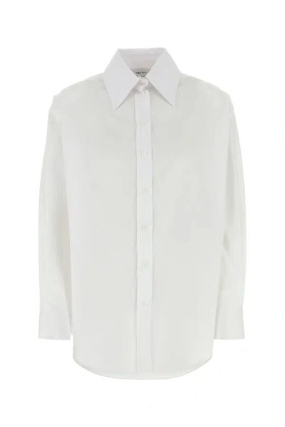 Alexander Mcqueen Mcqueen Tuxedo Shirt In White