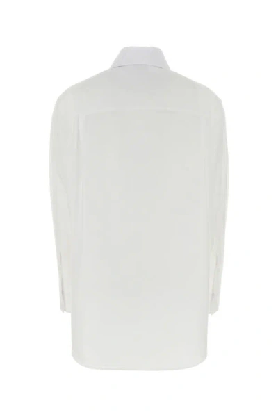 Alexander Mcqueen Mcqueen Tuxedo Shirt In White