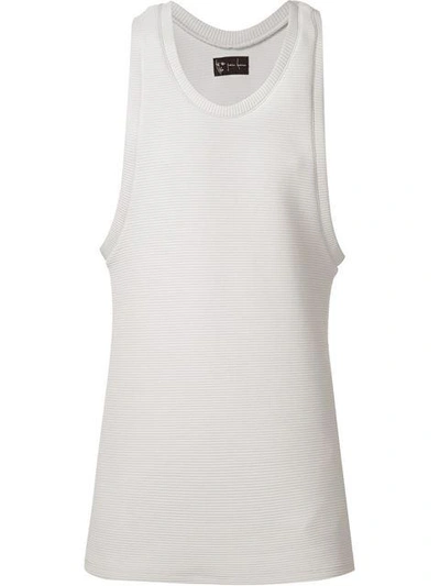 Shop Judson Harmon 'techno' Tank Top In Grey