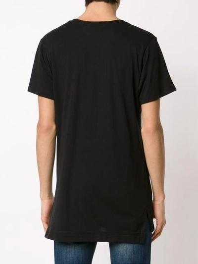Shop John Elliott 'mercer' T-shirt In Black