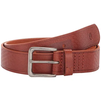 Nixon New  Dna Men's Saddle Emboss Leather Belt C2347-3139 In Multi