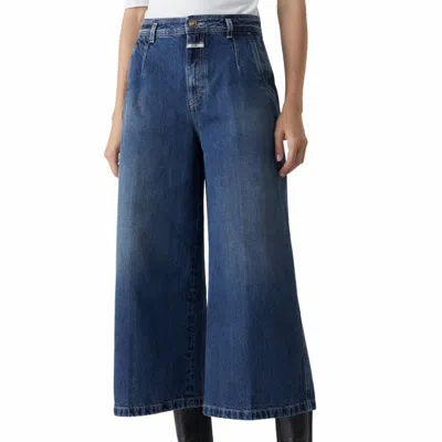 Closed Leira Jean In Mid Blue In Blue