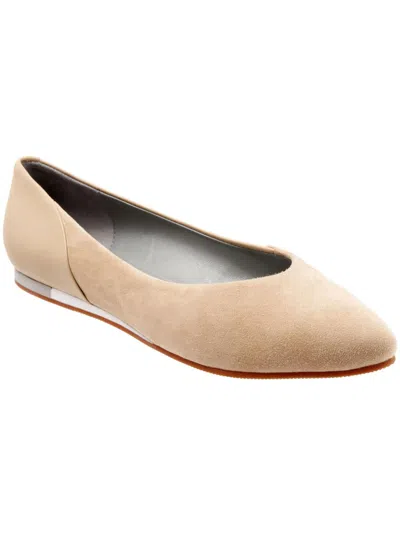 Sava Lea Womens Leather Slip On Ballet Flats In Multi